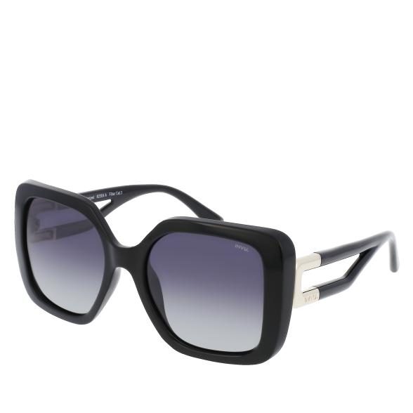 Sonnenbrille Damen schwarz/gold