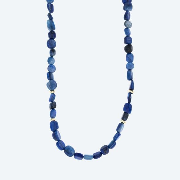 Collier Kyanit Magnetverschluß
