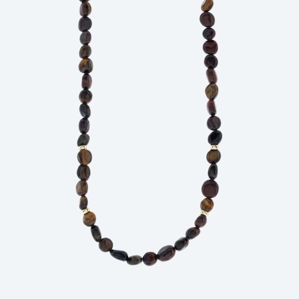 Collier Tigerauge Magnetverschluß