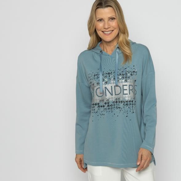 Lounge Collection by H. S. Sweatshirt taubenblau