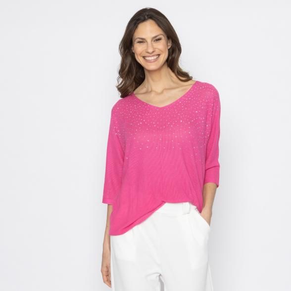 Signature Collection by Heike S. Pullover pink