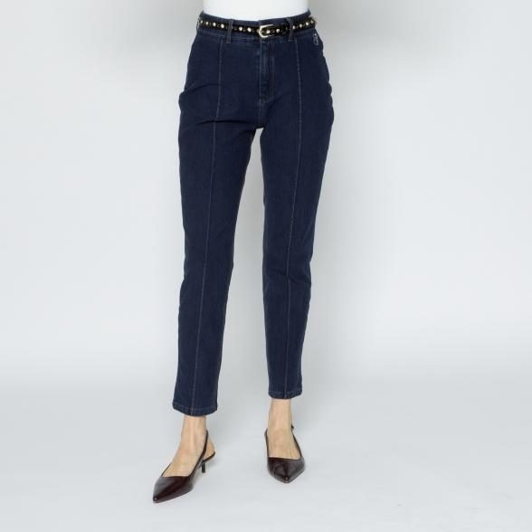 Zauberhose 'Miracle Shape' Slim 7/8 dunkelblau