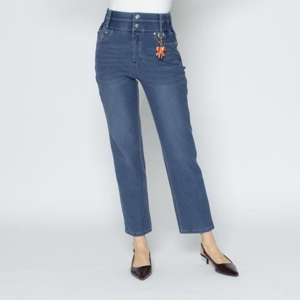 Zauberhose 'Miracle Shape' Regular 7/8 mittelblau