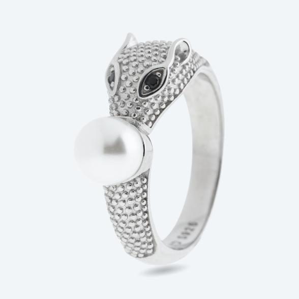 Ring 925 Silber rhodiniert Spinell