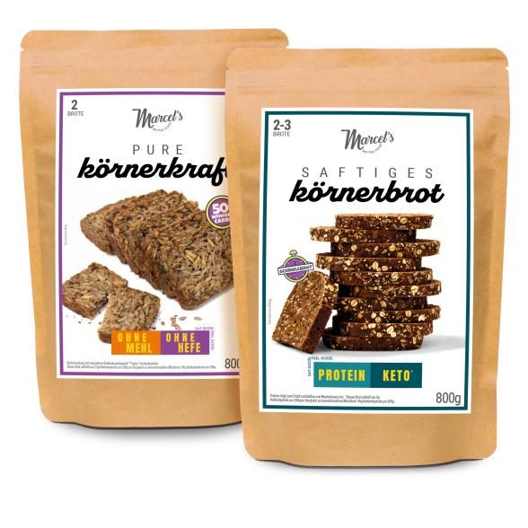 Marcel?s Better Food - LowerCarb Körnige Brote