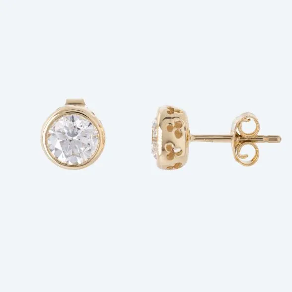 LG Ohrstecker 585 Gelbgold Brillant