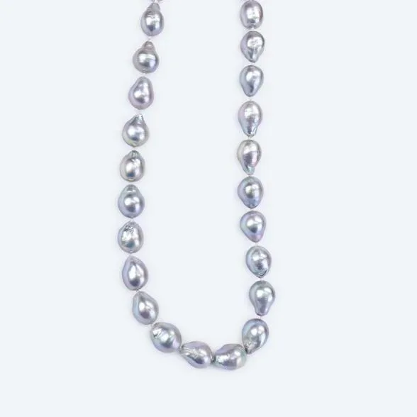 Collier Edison Perlen barock Magnetverschluß