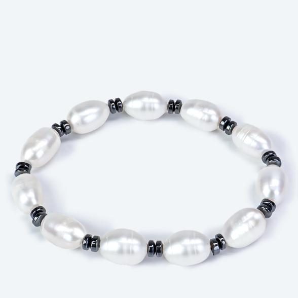 Armband Süßwasserzuchtperlen