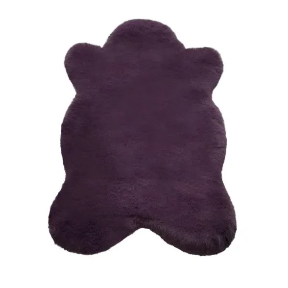 Fellteppich aubergine 60x90cm
