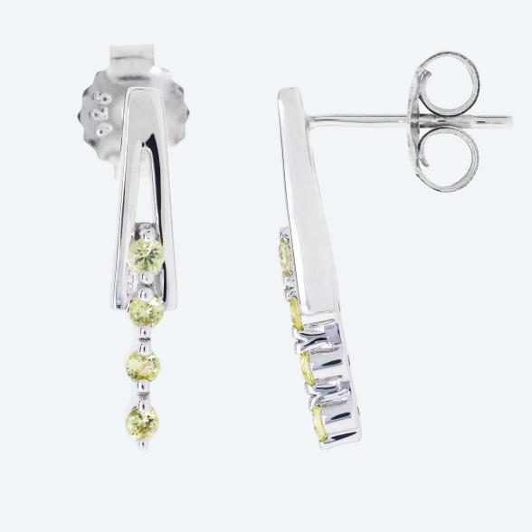 Ohrstecker 925 rhodiniert Pallavin