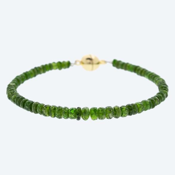 Armband Chromdiopsid Magnetverschluß