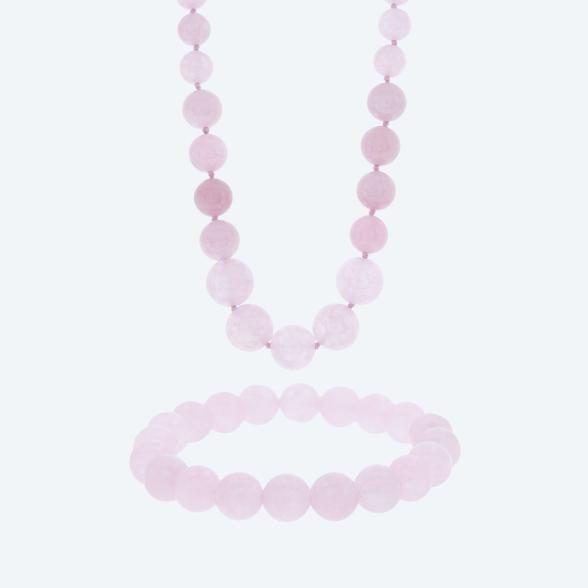 Christian Materne SET Collier+Armband Jade beh.