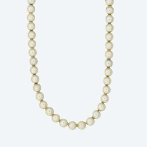 Collier Lucky Pearls champagnerfarbig