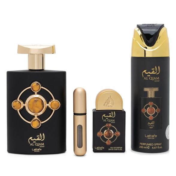 Lattafa Set 4-teilig Pride Al Qiam Gold