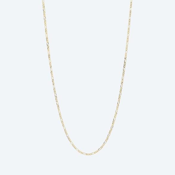 Figarokette 585 Gelbgold ca. 55cm