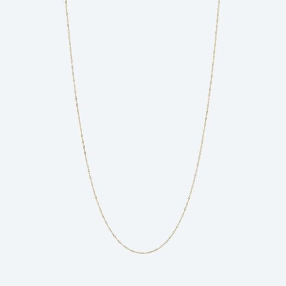Singapurkette 375 Gelbgold ca. 50cm