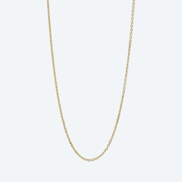 Ankerkette 925 Sterling Silber vergoldet ca. 50cm