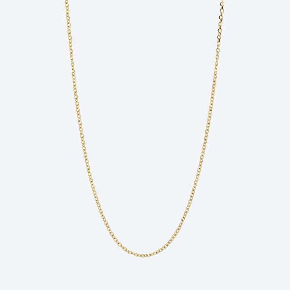 Ankerkette 925 Sterling Silber vergoldet ca. 55cm