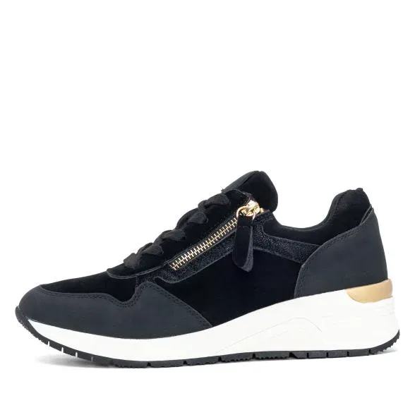 TOPWAY COMFORT Damensneaker schwarz