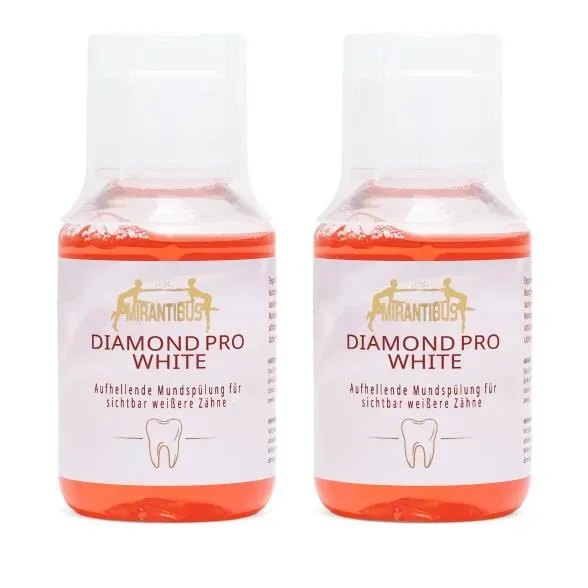MIRANTIBUS Mundspülung Diamond Pro White 2x100ml