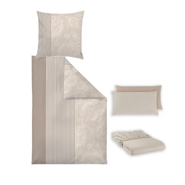 OTTO KERN Bettwäsche 4tlg. Beige