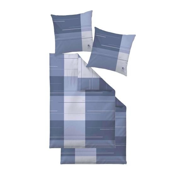 OTTO KERN Bettwäsche 4tlg. Blau