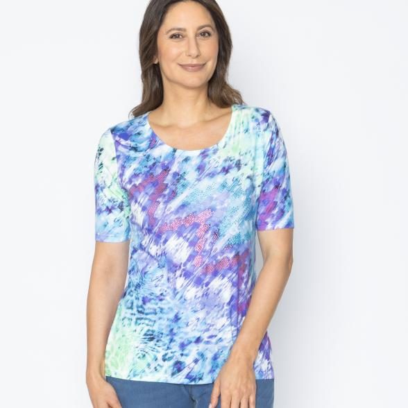 BRILLIANTSHIRTS Damen-Shirt Grafisch multicolor