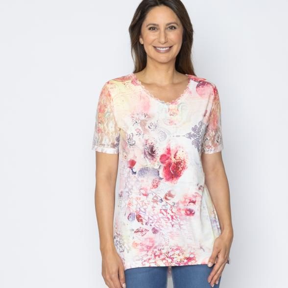 BRILLIANTSHIRTS Damen-Longshirt Nostalgie