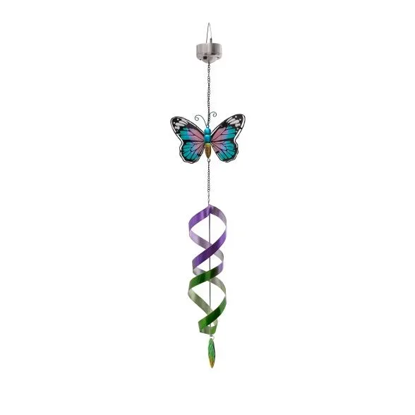 Solar-Windspiel Schmetterling