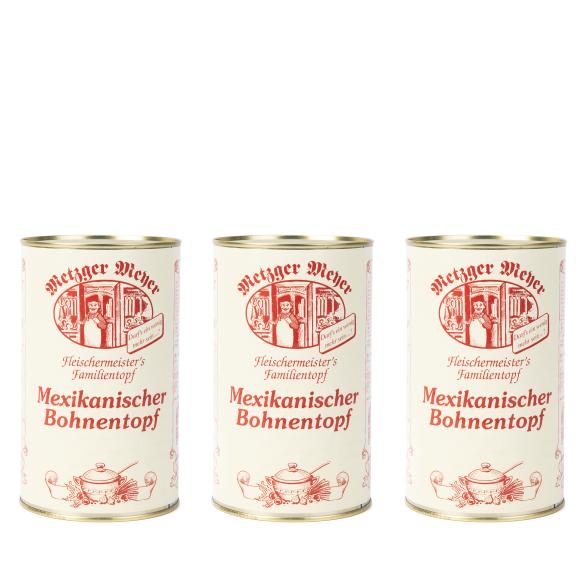 Metzger Meyer Mexikanischer Bohnentopf 3er Set