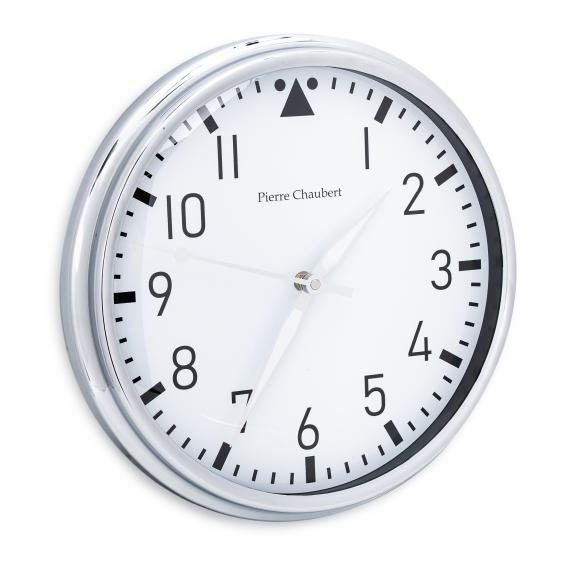 Pierre Chaubert Funk-Wanduhr weiß