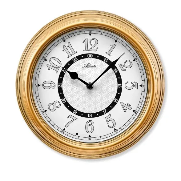 Atlanta Wanduhr, Quarz, Lichtsensor
