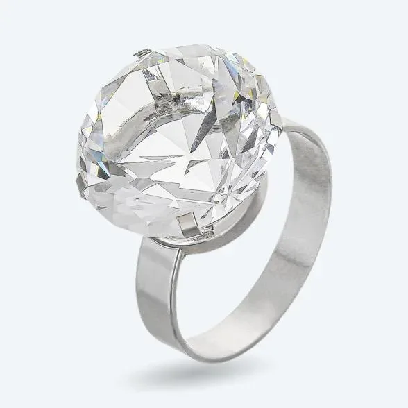 Crystal Dreams Serviettenringe 4er Set silber