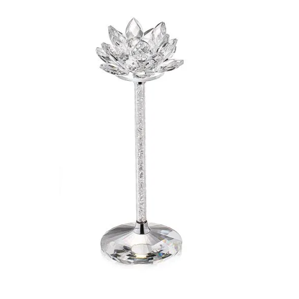 Crystal Dreams Kerzenleuchter Lotus Stab 22cm