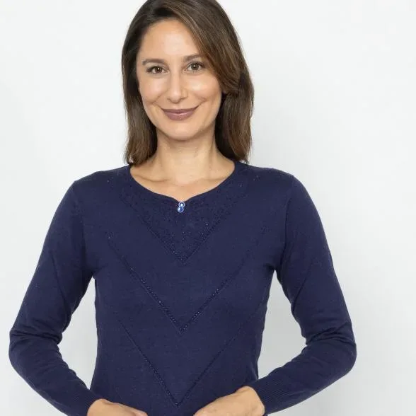 TRENDS by J. Leibfried Pullover marine
