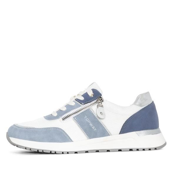 TOPWAY COMFORT Damensneaker blau