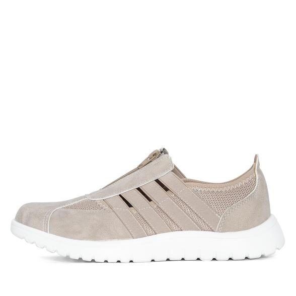 TOPWAY COMFORT Damenslipper taupe