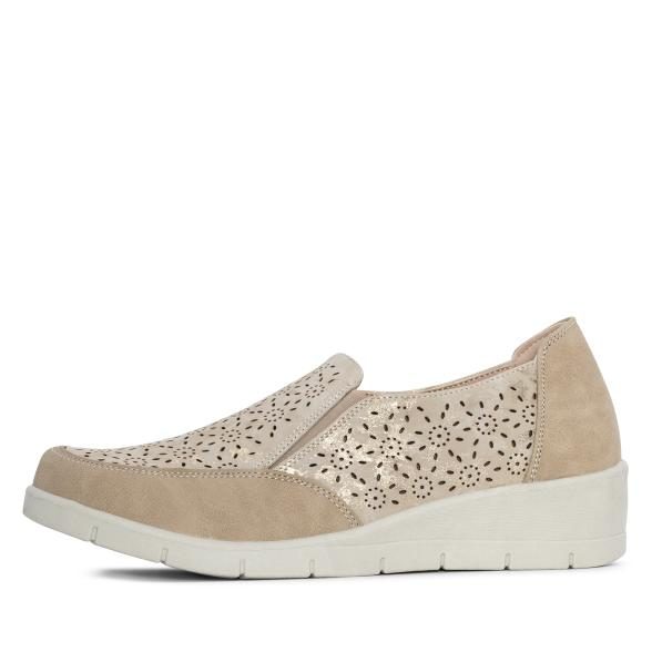 TOPWAY COMFORT Damenslipper beige