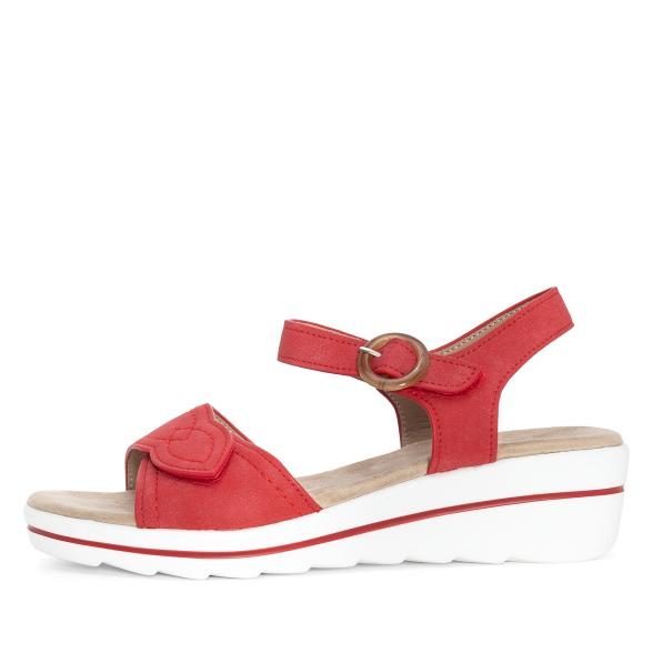 TOPWAY COMFORT Damensandalen rot