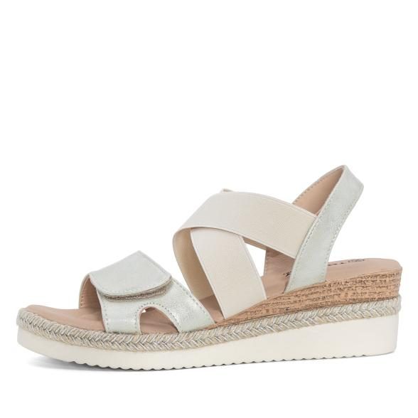 TOPWAY COMFORT Damensandalen beige
