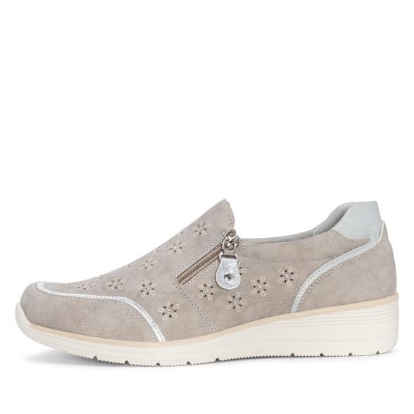 TOPWAY COMFORT Damenslipper taupe