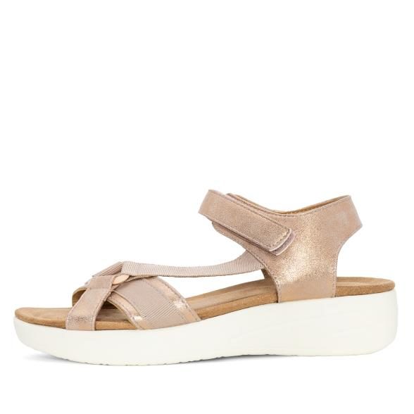 TOPWAY COMFORT Damensandalen roségold