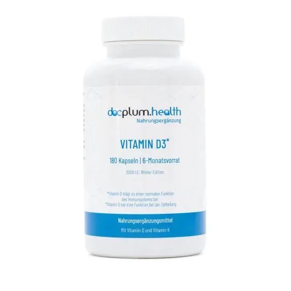 docplum.health Vitamin D3 Winter Edition 6-MV