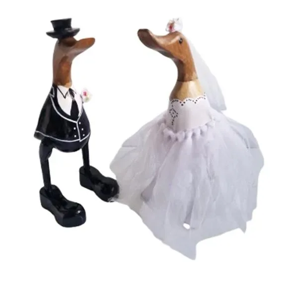 2er Set Enten Hochzeit