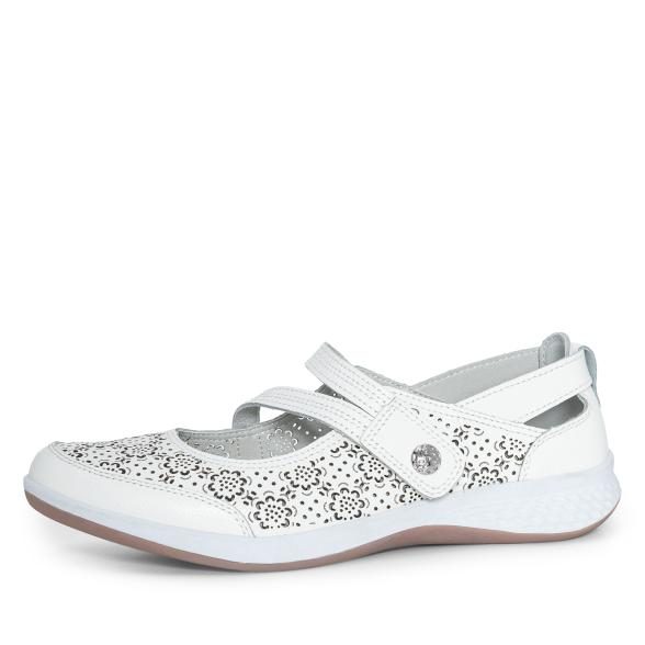 Chiara Gradi Damenslipper weiß