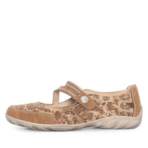 Chiara Gradi Damenslipper braun