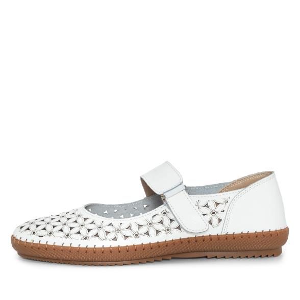 Chiara Gradi Damenslipper weiß