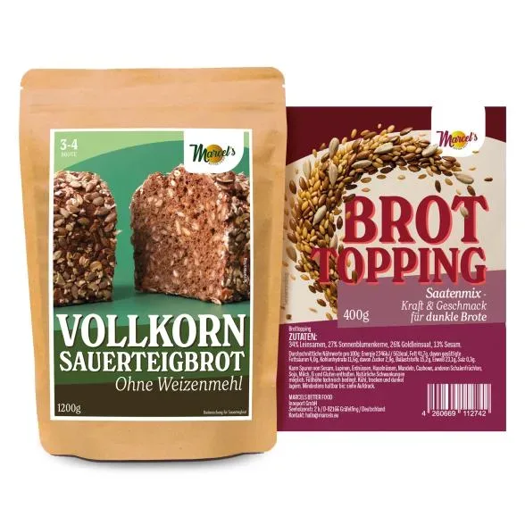 Marcel?s Better Food-4+1 Vollkornbrot & Saatenmix