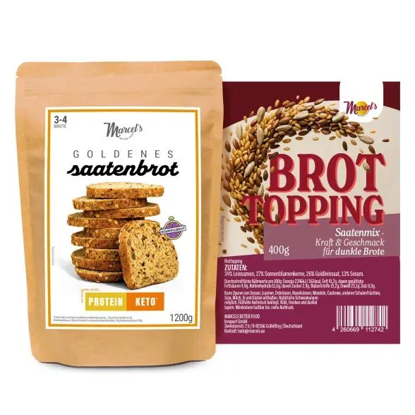 Marcel?s Better Food-4+1 Saatenbrot & Topping