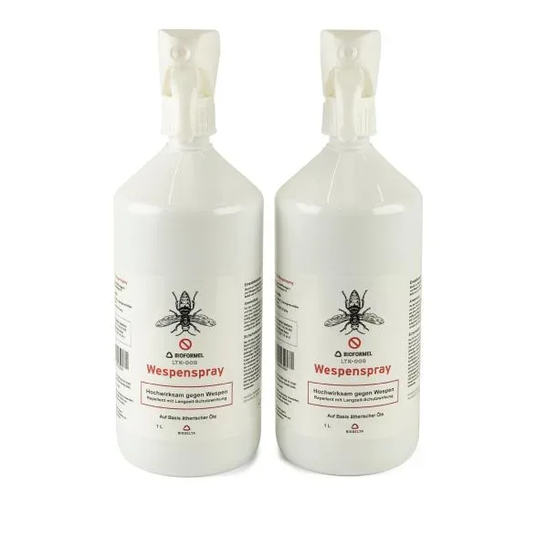 Biodelta Wespenspray mit Geraniol 2x1l
